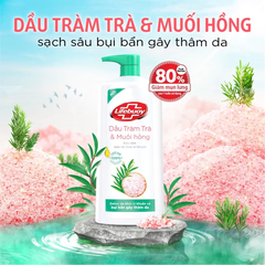 Sữa tắm Lifebuoy Detox dầu tràm trà & muối hồng 800g