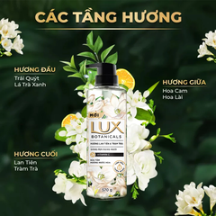 Sữa tắm Lux Botanicals hương lan tiên và tràm trà 570g