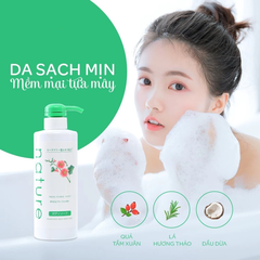 Sữa tắm Naris Nature dịu nhẹ hương hoa tươi mát 500ml