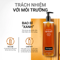 Sữa tắm Neutrogena dưỡng ẩm và tươi mới dạng gel 473ml