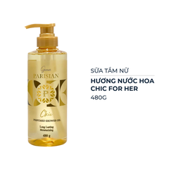 Sữa tắm Parisian nước hoa nữ - Chic For Her 256ml/480g