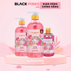 Sữa tắm Purité dưỡng da mềm mịn hương Hoa Hồng 500ml/850ml/1100ml