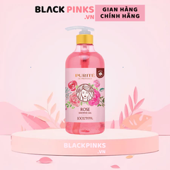 Sữa tắm Purité dưỡng da mềm mịn hương Hoa Hồng 500ml/850ml/1100ml