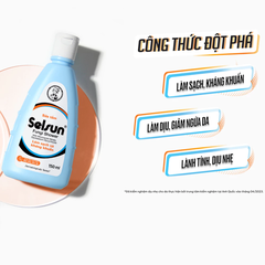 Sữa tắm Selsun làm sạch và kháng khuẩn 150ml