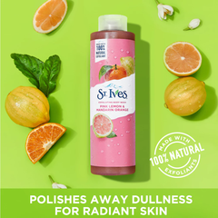 Sữa tắm St.Ives tẩy tế bào chết hương cam chanh 473ml/650ml