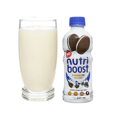 Sữa trái cây Nutriboost bánh quy kem 297ml