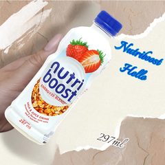 Sữa trái cây Nutriboost dâu yến mạch 297ml