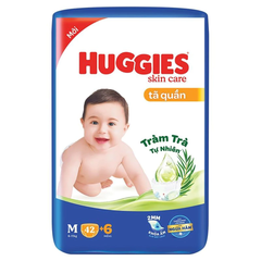 Tã dán/quần Huggies Skincare size L68/M42/M76/L38/XL32/XXL28/XXXL22/L68/XL60/XXL54 cho bé từ 6 - 19kg