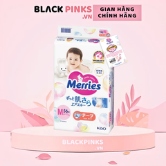 Tã dán/quần Merries nhập khẩu Nhật Bản size NB76/S70/M56/L48/XL40/M52/L44/XL38/XXL26 cho bé từ dưới 5kg - 28kg