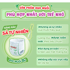 Tã quần Bobby Antimos xua muỗi size M 52/L 50 + 2/XL 48 + 4/XXL 46 + 6 Miếng dành cho bé từ 6 - 25kg