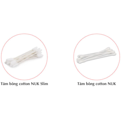 Tăm bông Cotton NUK /NUK Slim