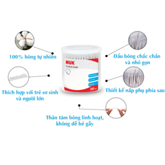Tăm bông Cotton NUK /NUK Slim