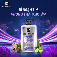 Tắm gội 2 trong 1 Romano Gen Z hương Forest Cedar 610g