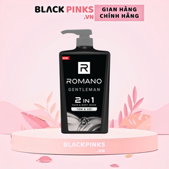 Tắm gội 2 trong 1 Romano hương nước hoa Gentleman 650g
