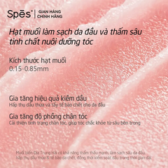 Tẩy tế bào chết da đầu muối biển Spes hương hoa Anh Đào 280g