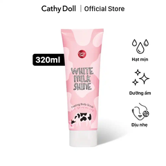 Tẩy tế bào chết toàn thân Cathy Doll sáng da sữa bò 320ml