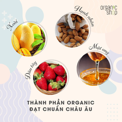 Tẩy tế bào chết toàn thân Organic Shop 450ml