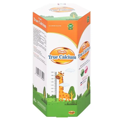 Thạch Natulife True Calcium hỗ trợ xương răng chắc khỏe 20 gói cho bé từ 1 tuổi