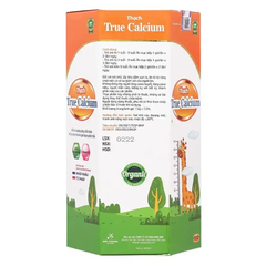 Thạch Natulife True Calcium hỗ trợ xương răng chắc khỏe 20 gói cho bé từ 1 tuổi
