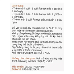 Thạch Natulife True Calcium hỗ trợ xương răng chắc khỏe 20 gói cho bé từ 1 tuổi