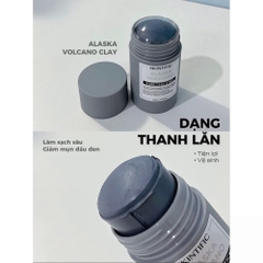 Thanh lăn mặt nạ đất sét Skintific tro núi lửa sạch sâu 40g