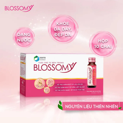 Thực phẩm bảo vệ sức khỏe Blossomy nghệ collagen 50mlx10