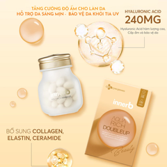 Thực phẩm bảo vệ sức khỏe InnerB Aqua Rich DoubleUp 56 Viên