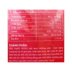 Thực phẩm bổ sung yến mạch gạo lứt Yumfood gói 210g