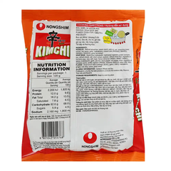 Thùng 10/40 gói mì cay Shin kim chi Nongshim gói 120g