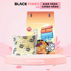 Thùng 112 gói mì không gói gia vị nhà hàng Oppa Ottogi 75g