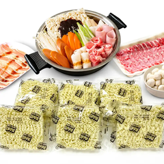 Thùng 112 gói mì không gói gia vị nhà hàng Oppa Ottogi 75g