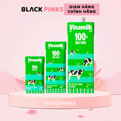 Thùng 12/48 hộp sữa tươi tiệt trùng Vinamilk có đường 110ml/180ml/1l