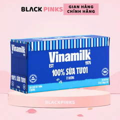 Thùng 12/48 hộp sữa tươi tiệt trùng Vinamilk ít đường 110ml/180ml/1l