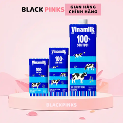 Thùng 12/48 hộp sữa tươi tiệt trùng Vinamilk ít đường 110ml/180ml/1l