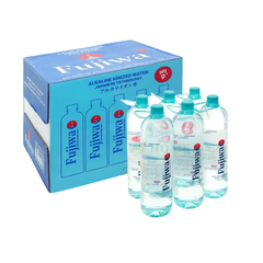 Thùng 12 chai nước ion kiềm cao cấp Fujiwa 1.25L
