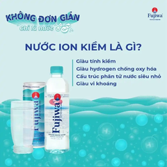 Thùng 12 chai nước ion kiềm cao cấp Fujiwa 1.25L