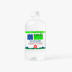 Thùng 12 chai nước muối súc miệng I-on Fujisalt hương bạc hà 680ml