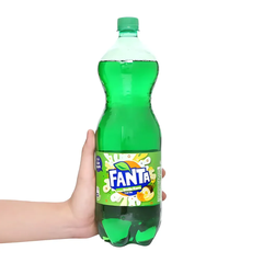 Thùng 12 chai nước ngọt Fanta soda kem 1.5L