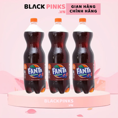 Thùng 12 chai nước ngọt Fanta xá xị 1.5L