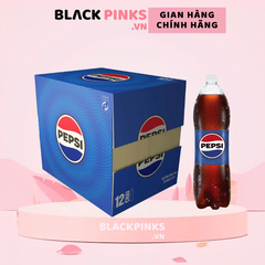 Thùng 12 chai nước ngọt Pepsi Cola 1.5L