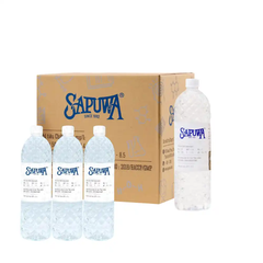 Thùng 12 chai nước uống tinh khiết Sapuwa 1500ml