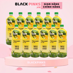 Thùng 12 chai trà chanh sả Fuzetea+ 1L