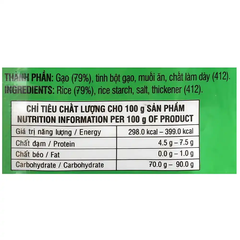 Thùng 12 gói phở khô bông lúa vàng Vifon 400g