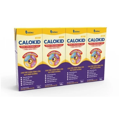 [Thùng 12 lốc] Sữa bột pha sẵn Calokid Gold 110ml và 180ml (lốc 4 hộp)