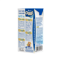 [Thùng 12 lốc] Sữa bột pha sẵn Oggi 1+ Vani 110ml và 180ml (lốc 4 hộp)