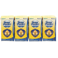 [Thùng 12 lốc] Sữa non pha sẵn Nutifood GrowPLUS+ vàng 110ml và 180ml (lốc 4 hộp)