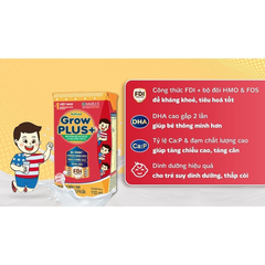 [Thùng 12 lốc] Sữa pha sẵn Nutifood GrowPLUS+ đỏ 110ml và 180ml (lốc 4 hộp)