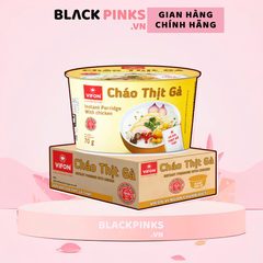 Thùng 12 tô cháo thịt gà̀/thịt bằm Vifon 70g