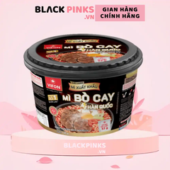 Thùng 12 tô mì bò cay Hàn Quốc Vifon tô 140g (chất lượng xuất khẩu)