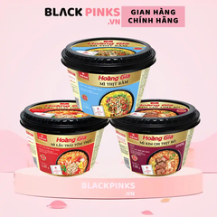 Thùng 12 tô mì kim chi thịt bò,tôm thịt, thịt bằm Vifon Hoàng Gia tô 130g
